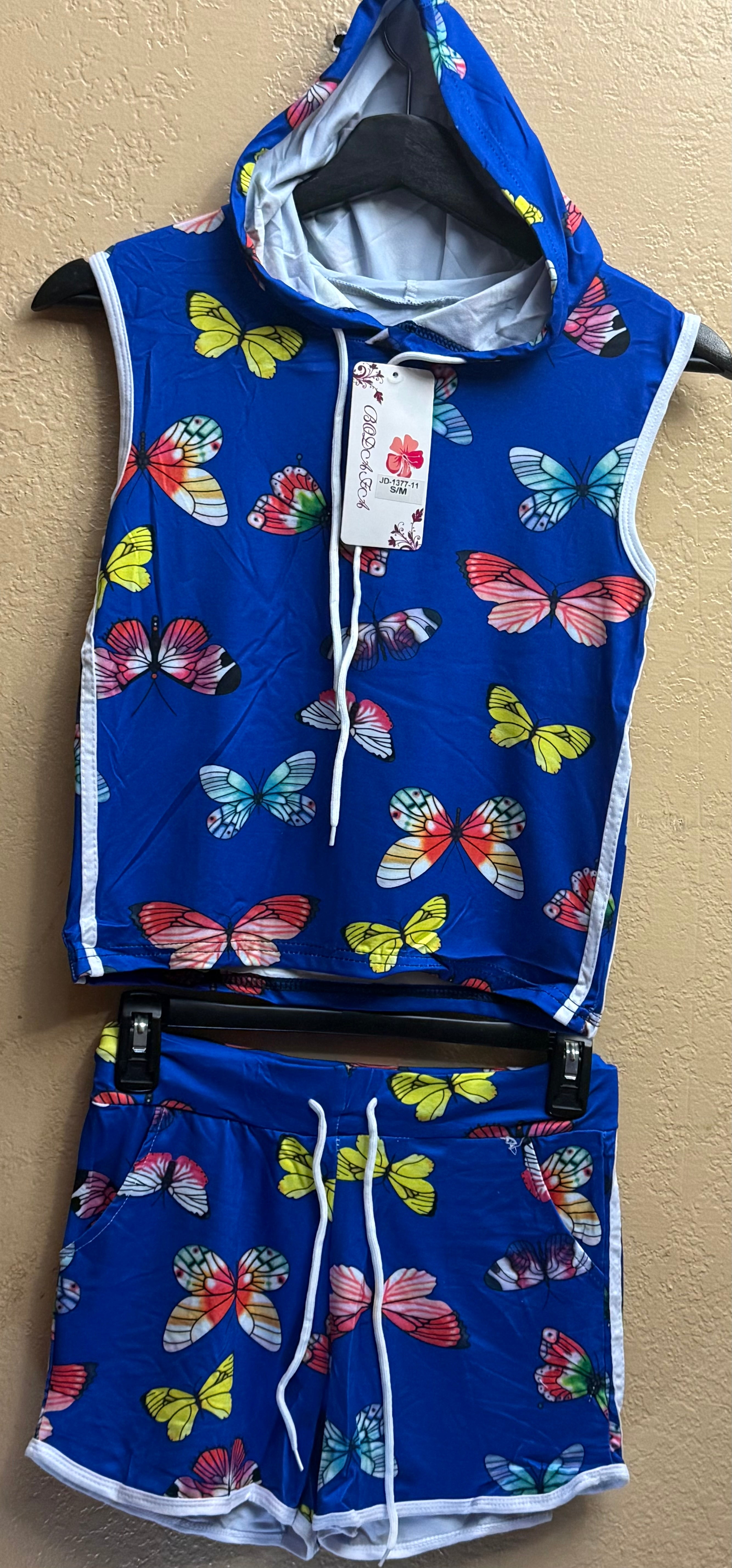 Women's Hoodie and Short Set